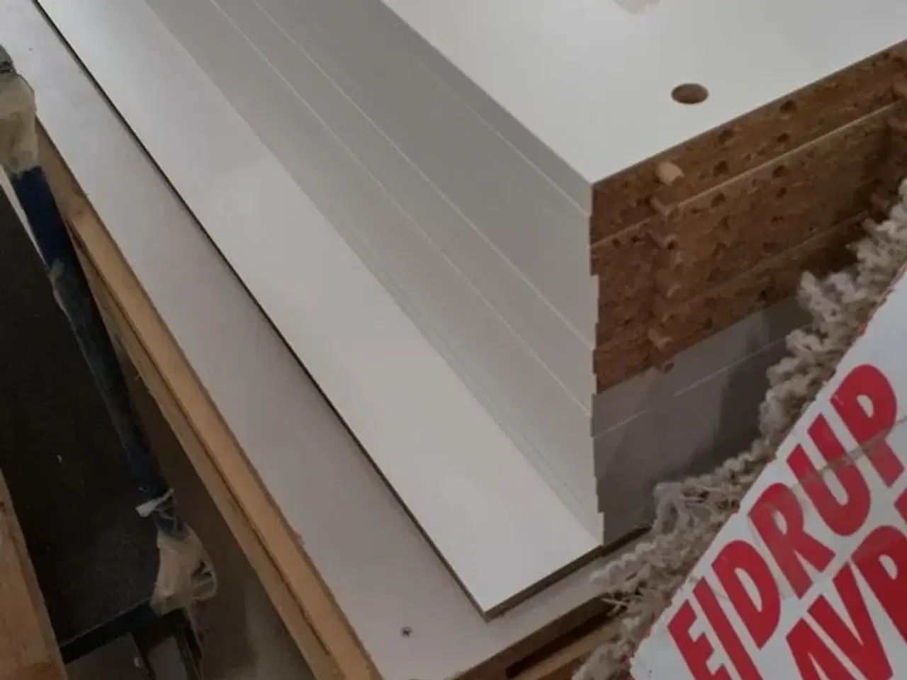 Billede 7 - 4 stk. usamlet højskabe H: 195,2 x B: 50 x D: 34,0 med låge og 16 hylder