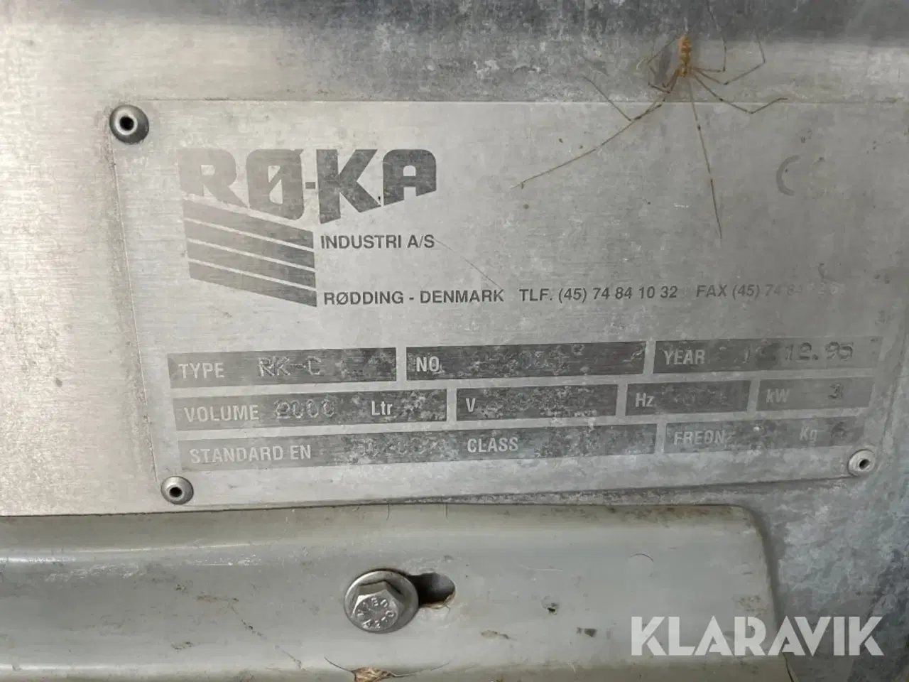 Billede 6 - Mælketank anlæg med kompressor Røka RK-C