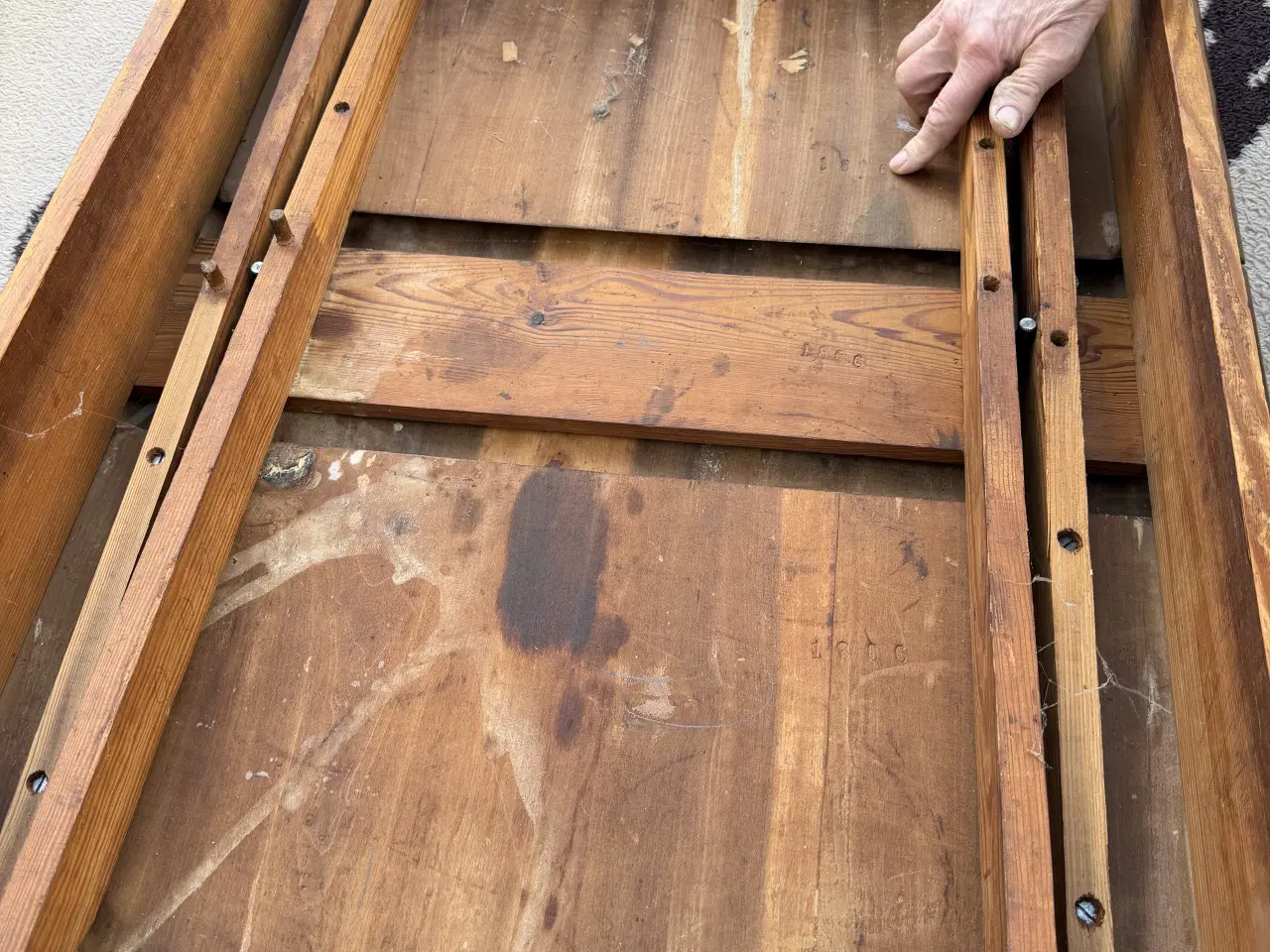 Billede 2 - Antikt spisebord