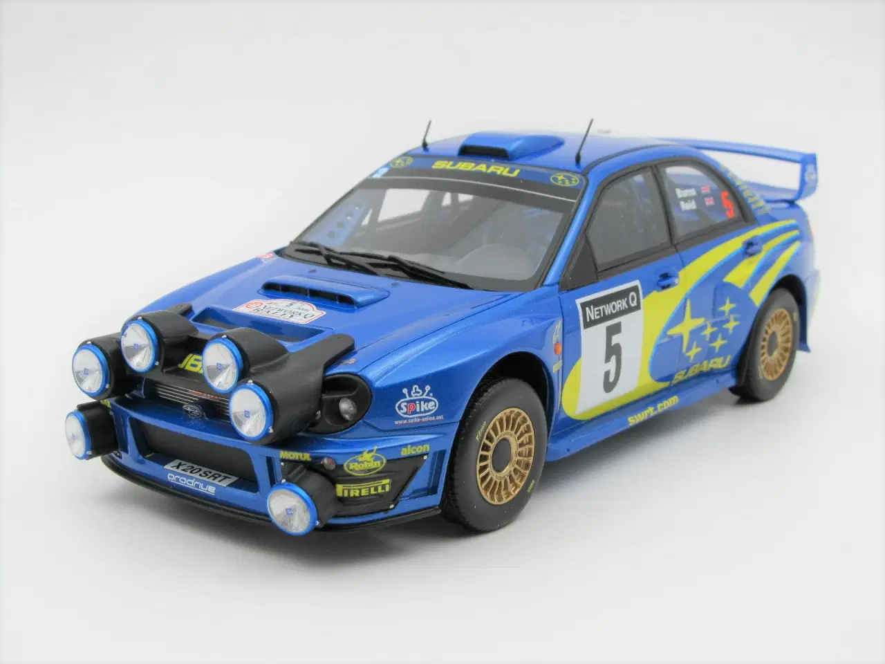 Billede 2 - 2001 Subaru Impreza WRX STI #5 "Night Lights" 1:18