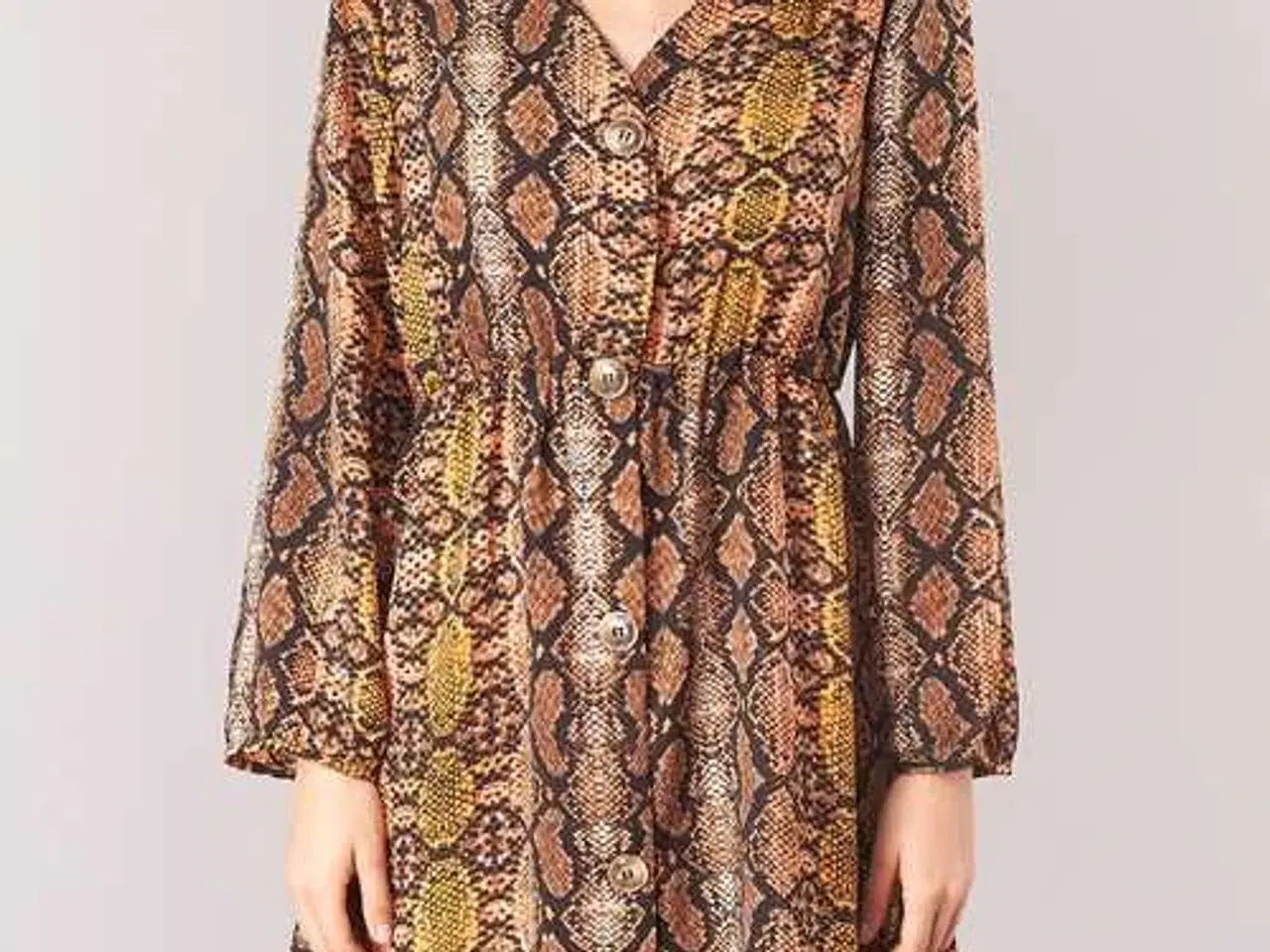 Billede 4 - FLOT KJOLE MED MØSTER 