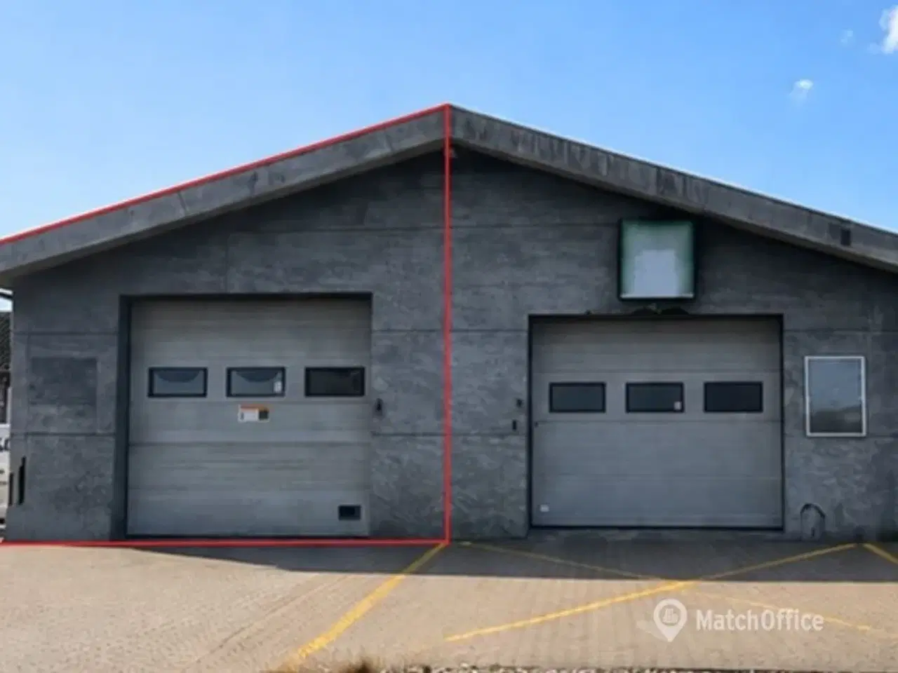 Billede 1 - Garage-/lagerlejemål i Kolding Syd