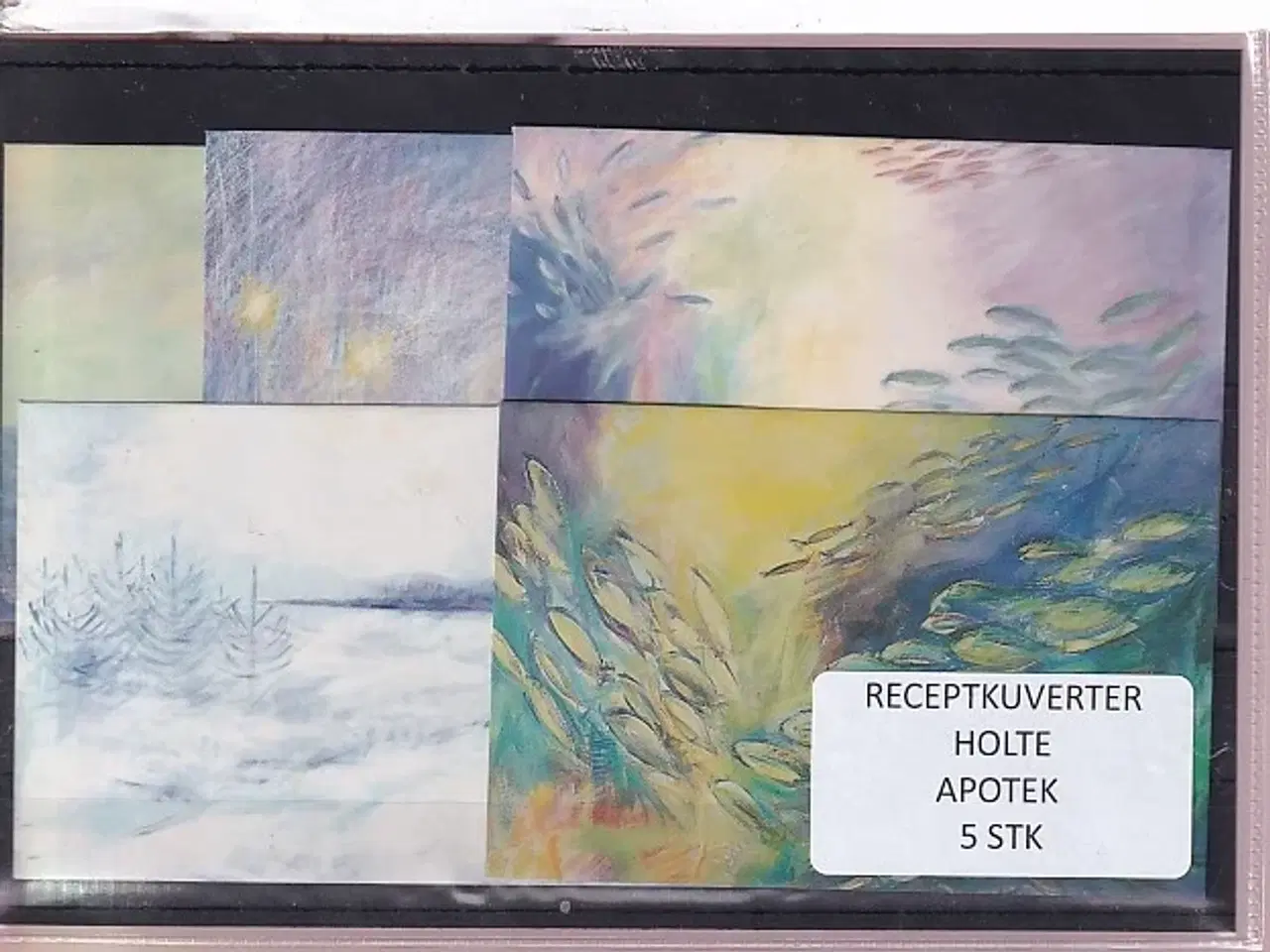 Billede 1 - Receptkuverter - Holte Apotek - 5 Stk.