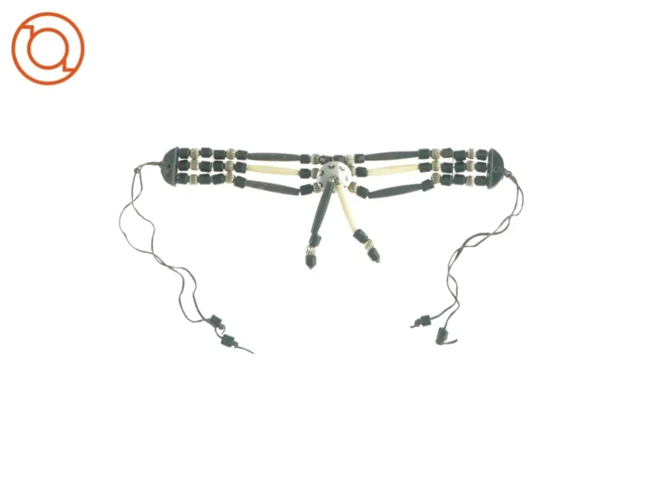 Billede 1 - Halskæde med bindebånd