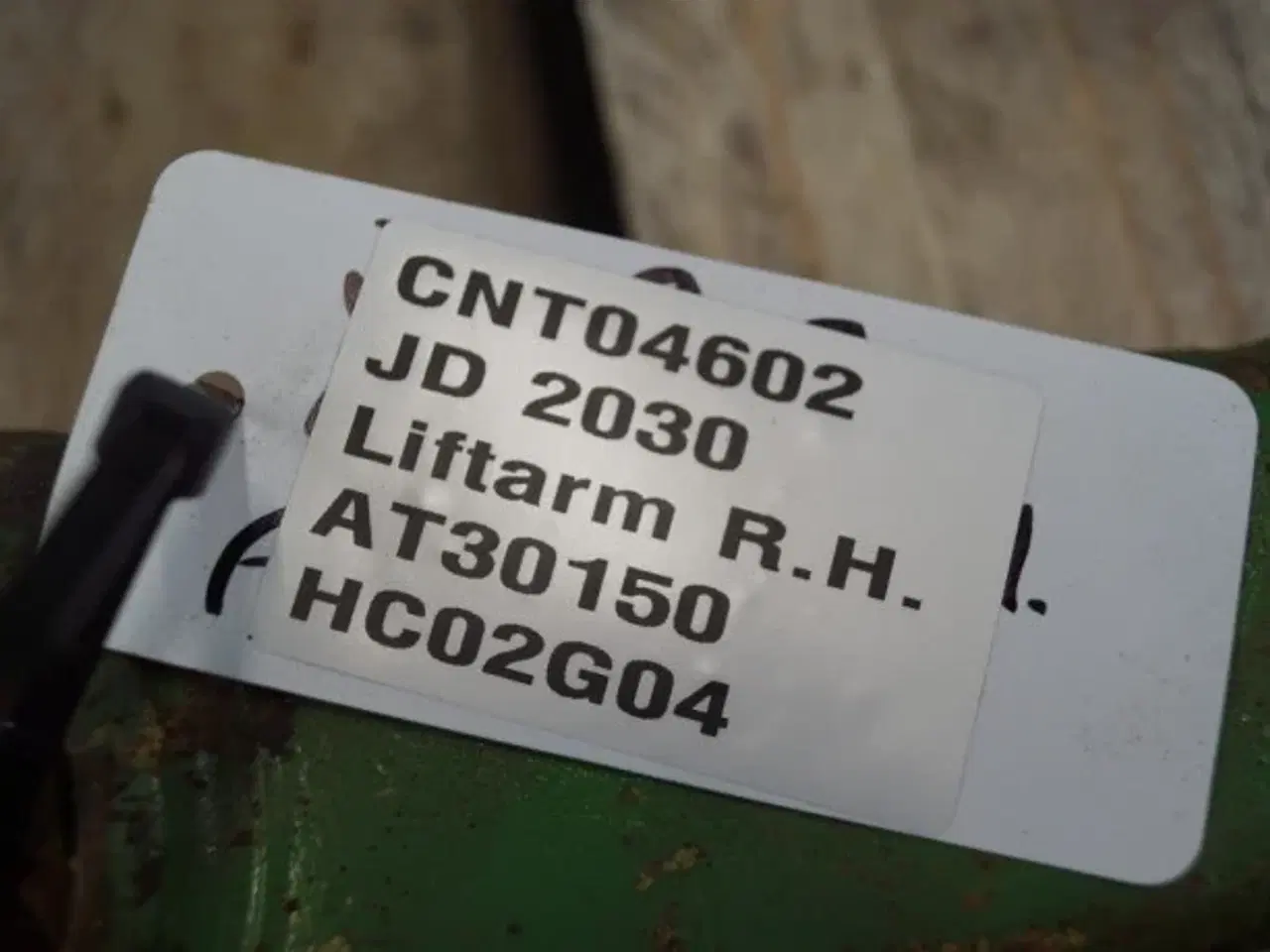 Billede 2 - John Deere 2030 R.H. Liftarm AT30150