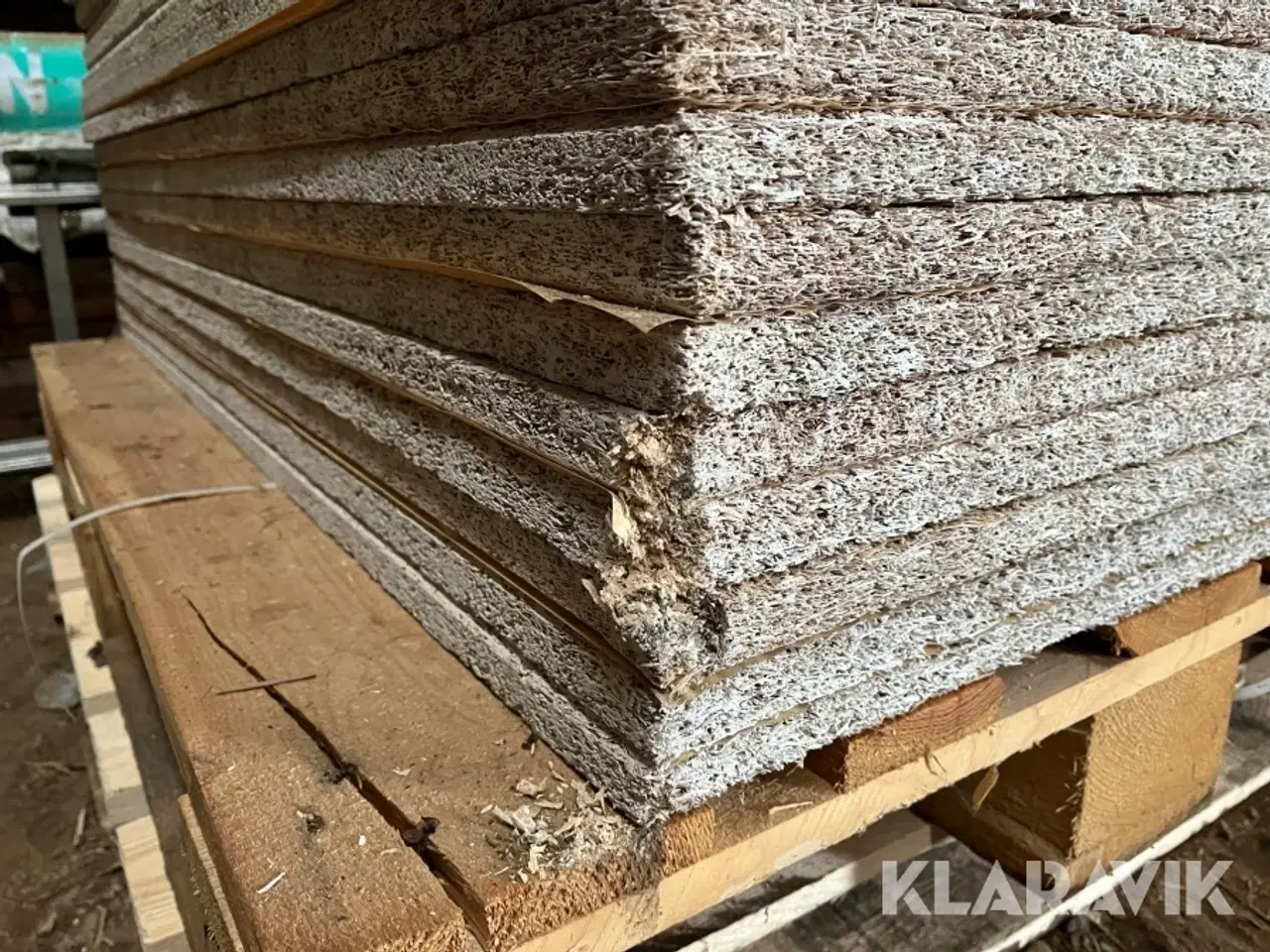 Billede 7 - Loftplader Træbeton hvid / fin - 16 styk