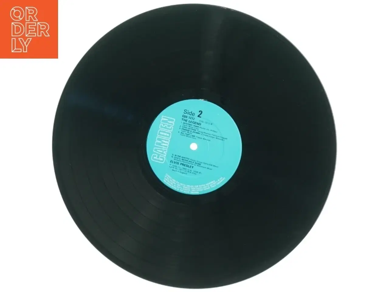 Billede 7 - Elvis Presley vinylplade &#39;The Legend&#39; fra CAMDEN (str. 31 x 31 cm)