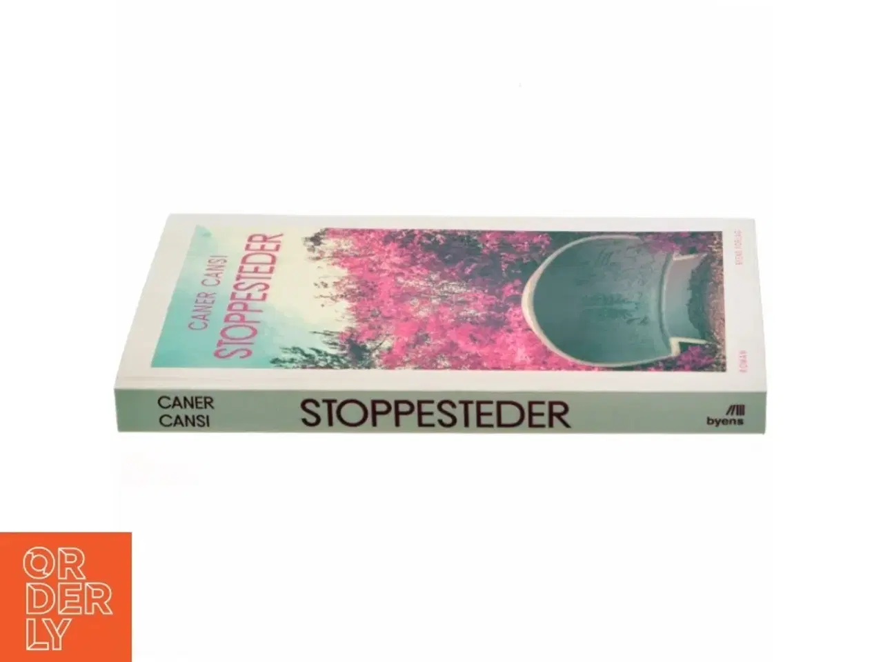 Billede 2 - Stoppesteder : roman af Caner Cansi (f. 1993) (Bog)