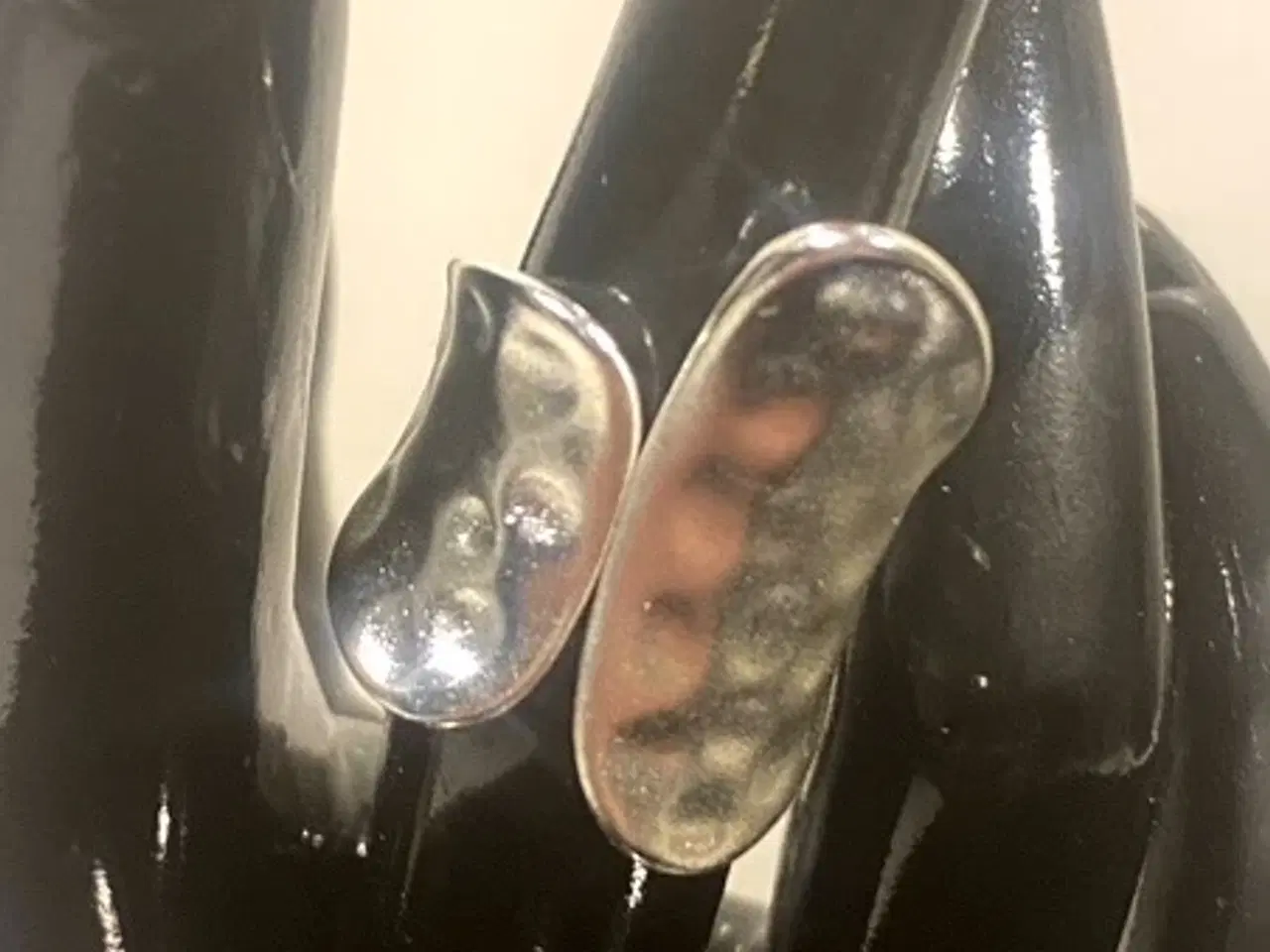 Billede 1 - * Sterlingsølv; Fedeste asymmetrisk fingerring