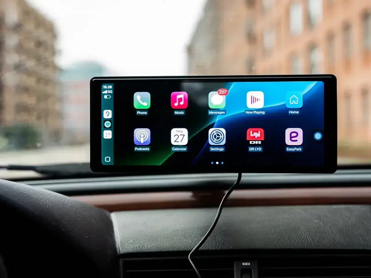 Billede 6 - Apple Car Play 10,"Med indbygget Dasch Cam