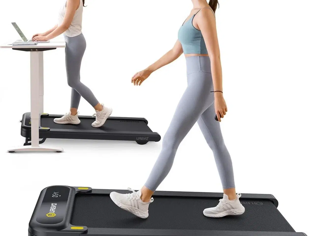 Billede 26 - Løbebånd UREVO Spacewalk 3S – kompakt gåbånd med Bluetooth
