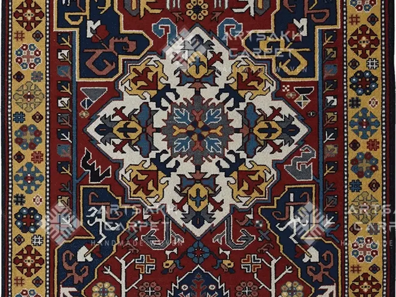 Billede 1 - Traditionelt armensk uldtæppe