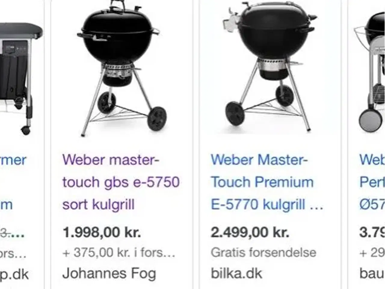 Billede 4 - Weber kuglegrill master touch