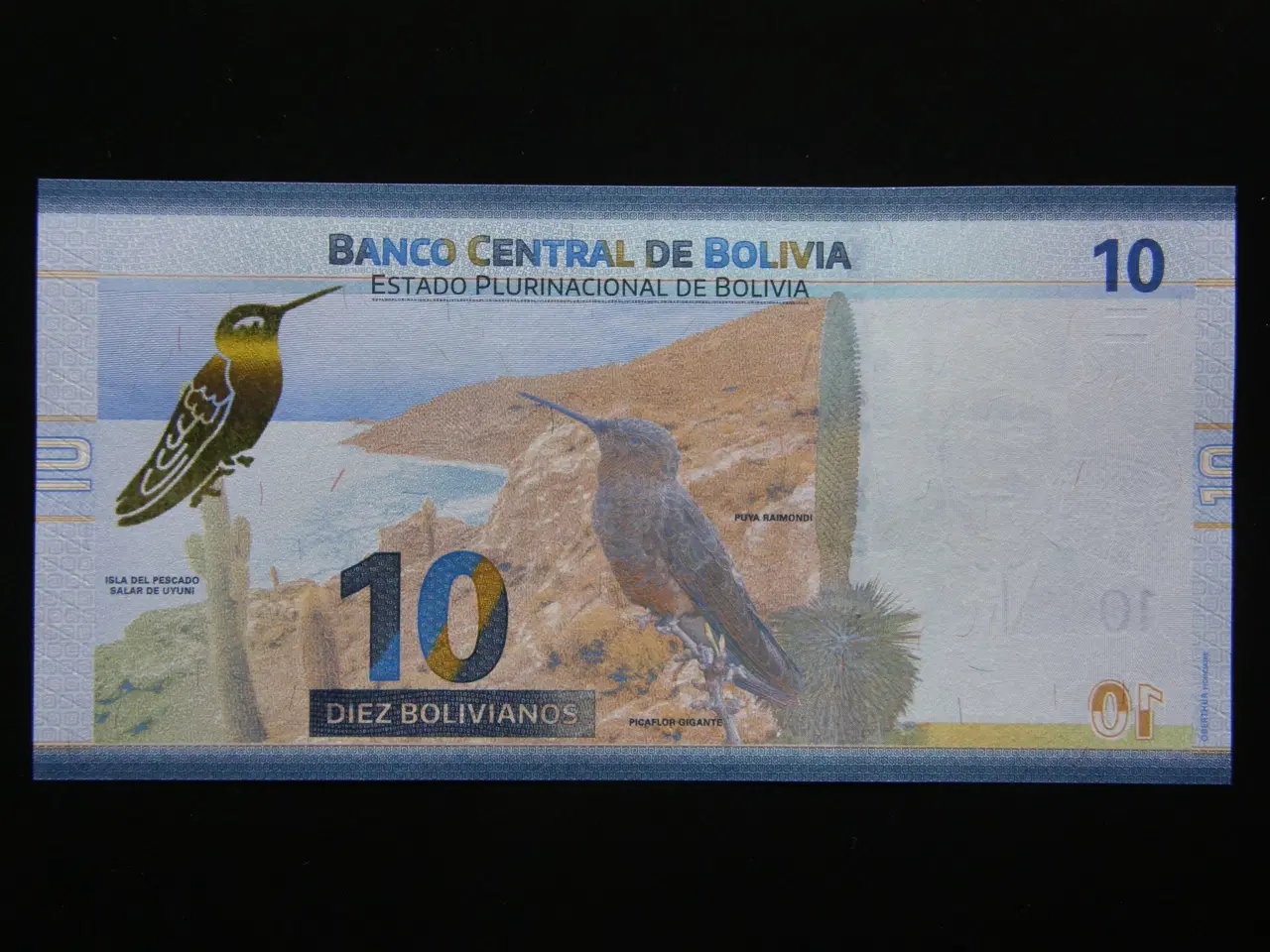 Billede 2 - Bolivia  10 Bolivianos  2018  Unc.