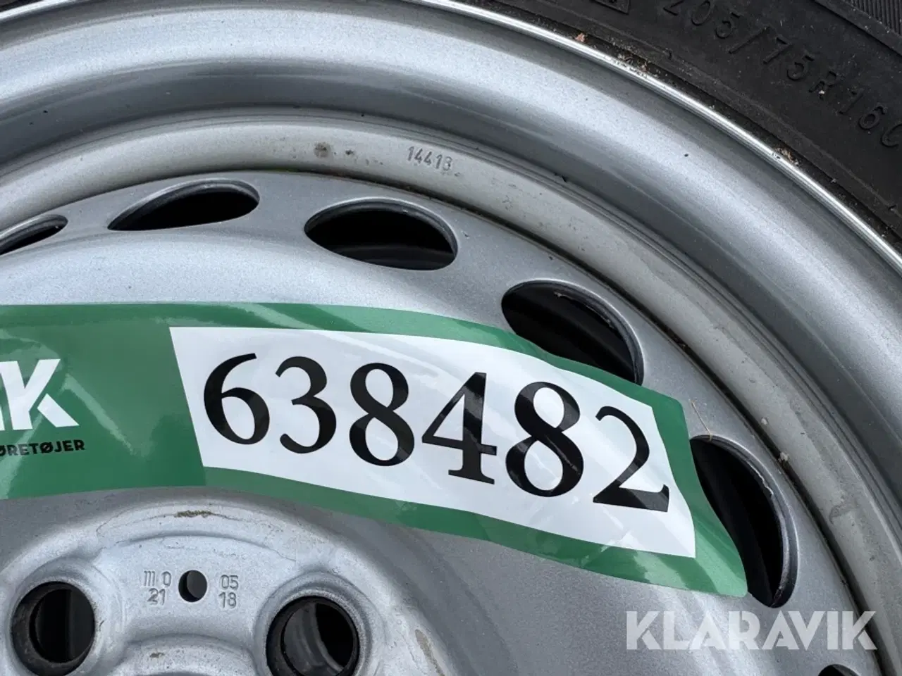 Billede 11 - Dæk på fælge Nokian WRC3 studless