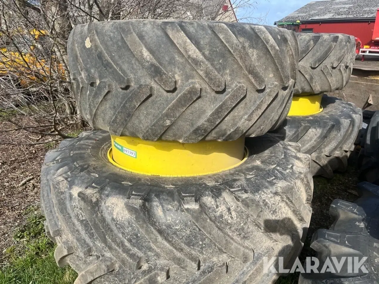 Billede 1 - Tvillinghjul John Deere 1 sæt - 4styk