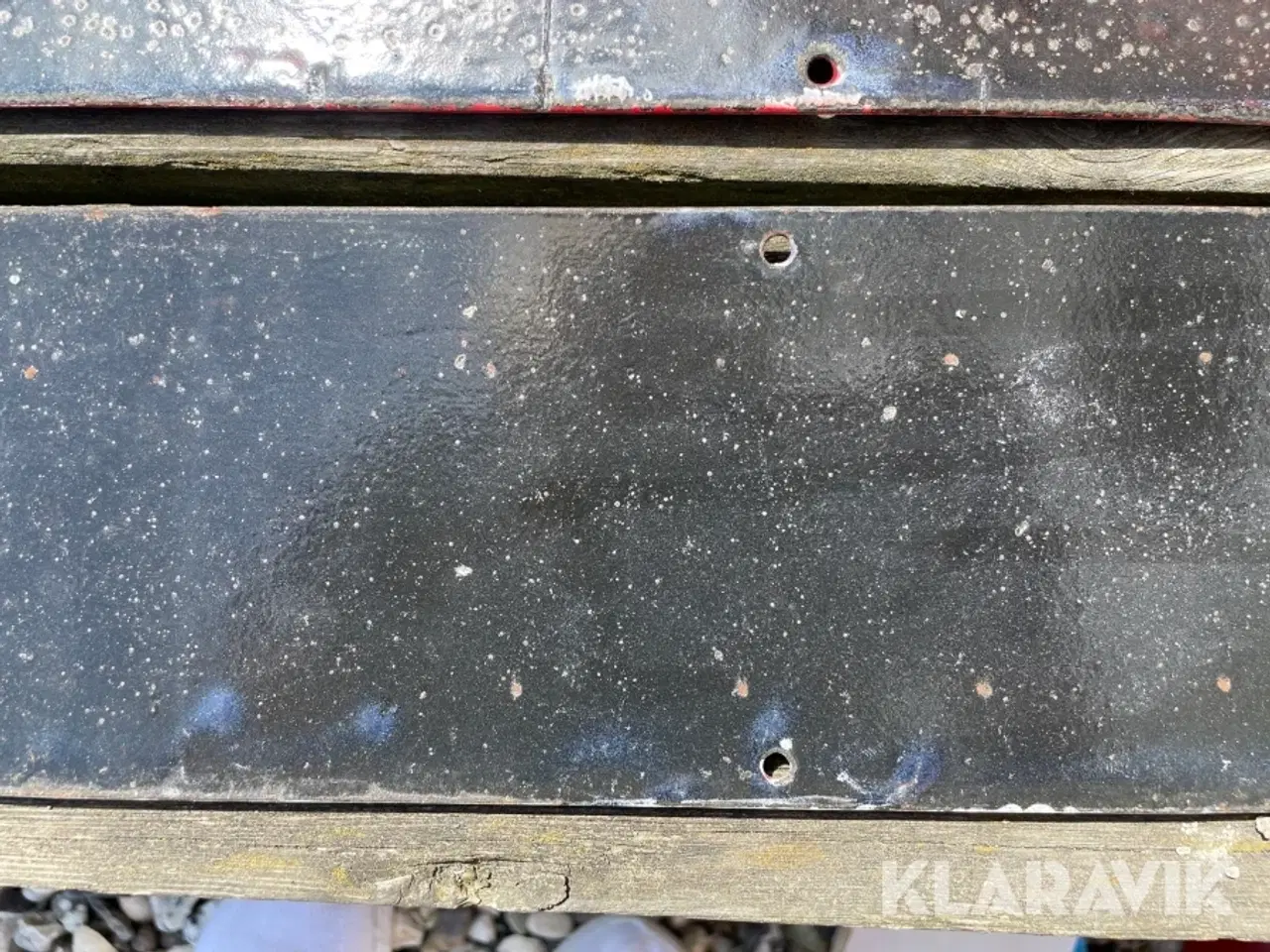 Billede 12 - Emaljeskilte “Meldsted", 2 styk.