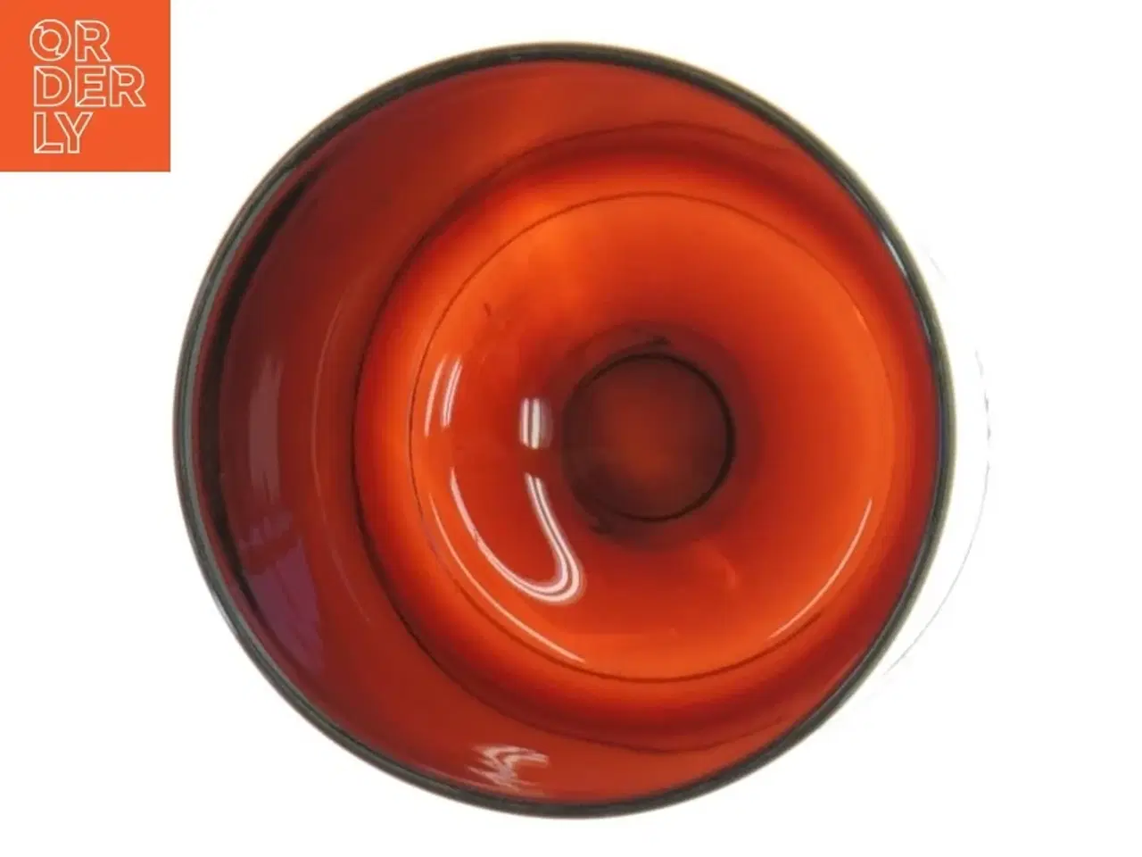 Billede 4 - Rødvinsglas i rødt glas fra Luminarc (str. H. 11,5 cm. ø. 7 cm)