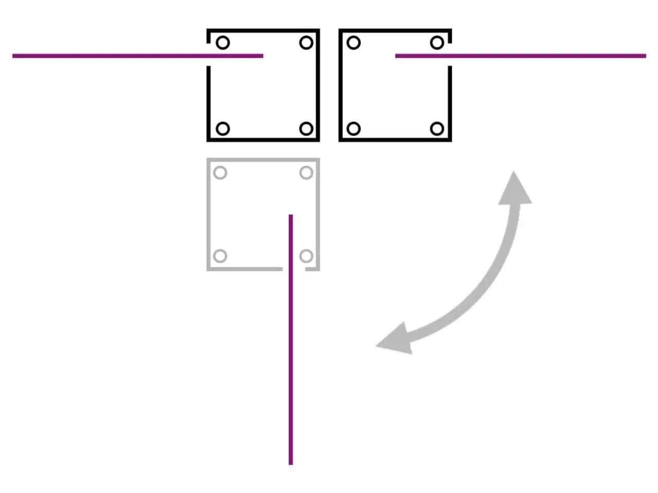 Billede 9 - Sammenrullelig sidemarkise 160x600 cm sort