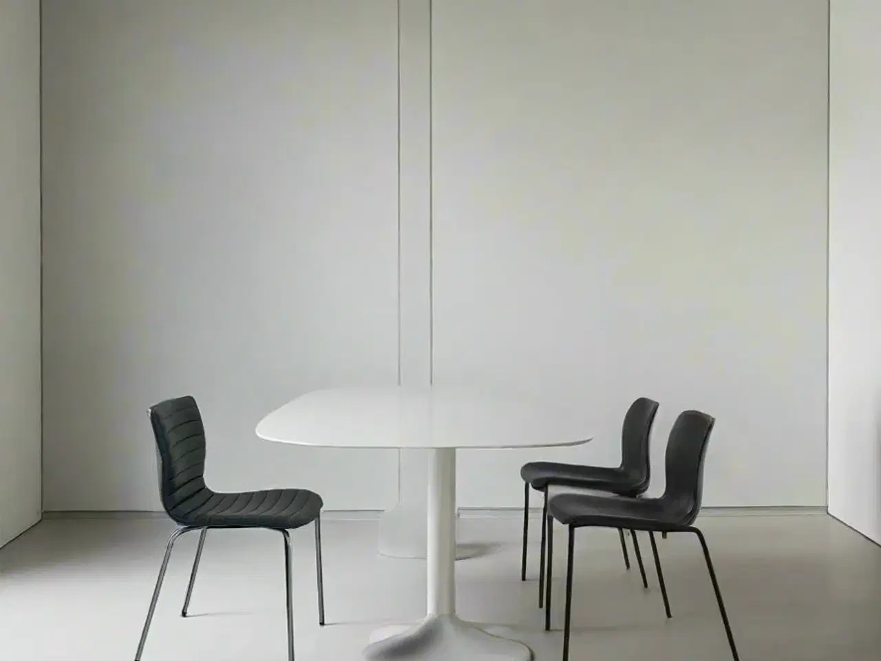 Billede 2 - Magnus Olesen Butterfly 5310 Stol – Grå Læder