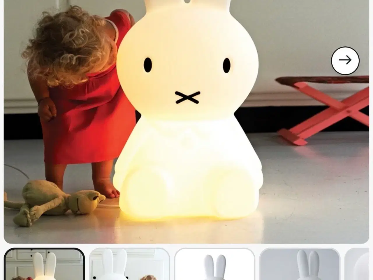 Billede 2 - Mr Maria miffy natlampe 