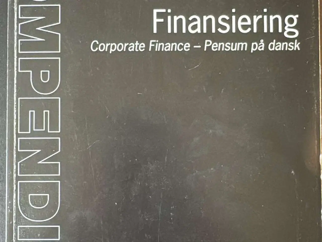 Billede 1 - Finansiering - Corporate Finance - Pensum på dansk