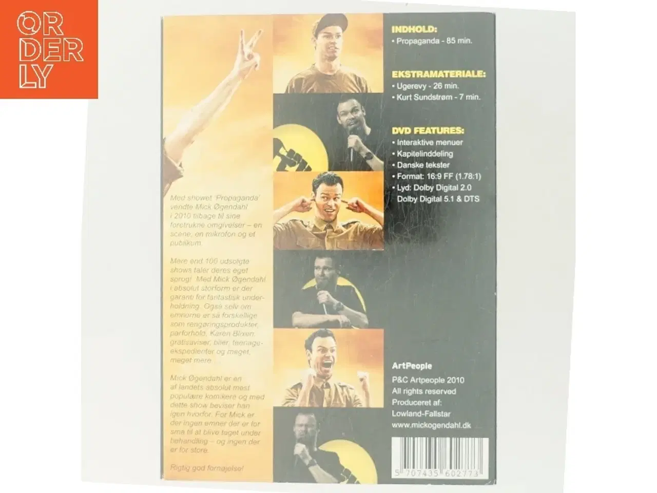 Billede 3 - Propaganda <span class="label label-blank pull-right"<1. udgave</span< med Mick Øgendahl (DVD)