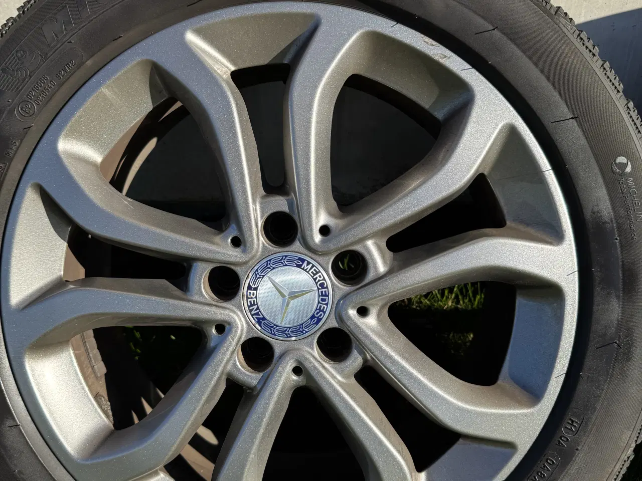 Billede 2 - Original Mercedes Alufælge 