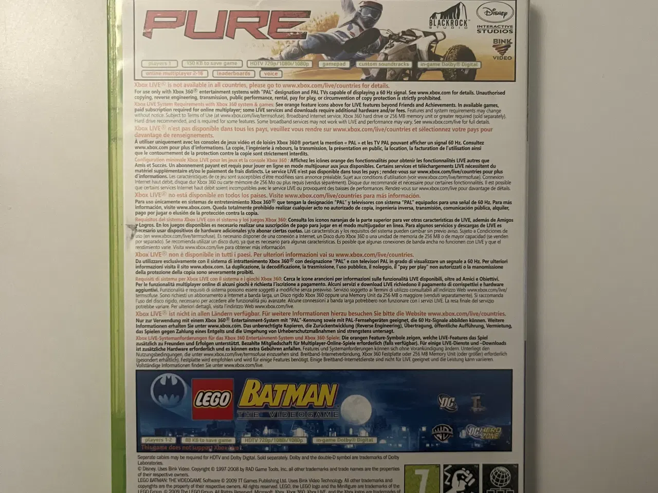 Billede 3 - LEGO Batman Pure Xbox 360 spil