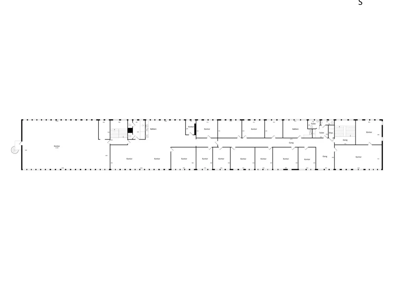 Billede 10 - 400 m² kontor i 2 sektioner