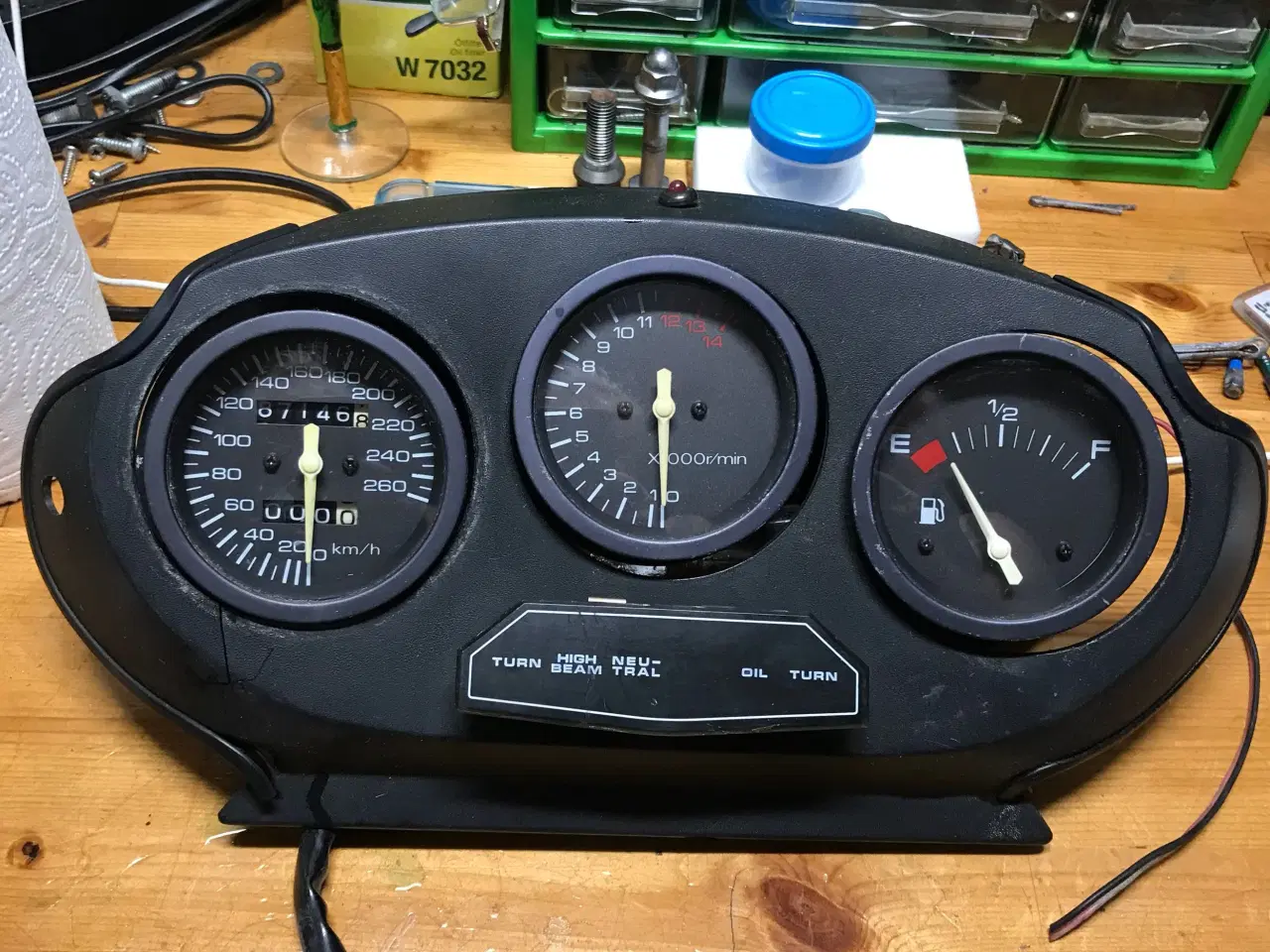 Billede 2 - Suzuki Gsx vintage speedometer 