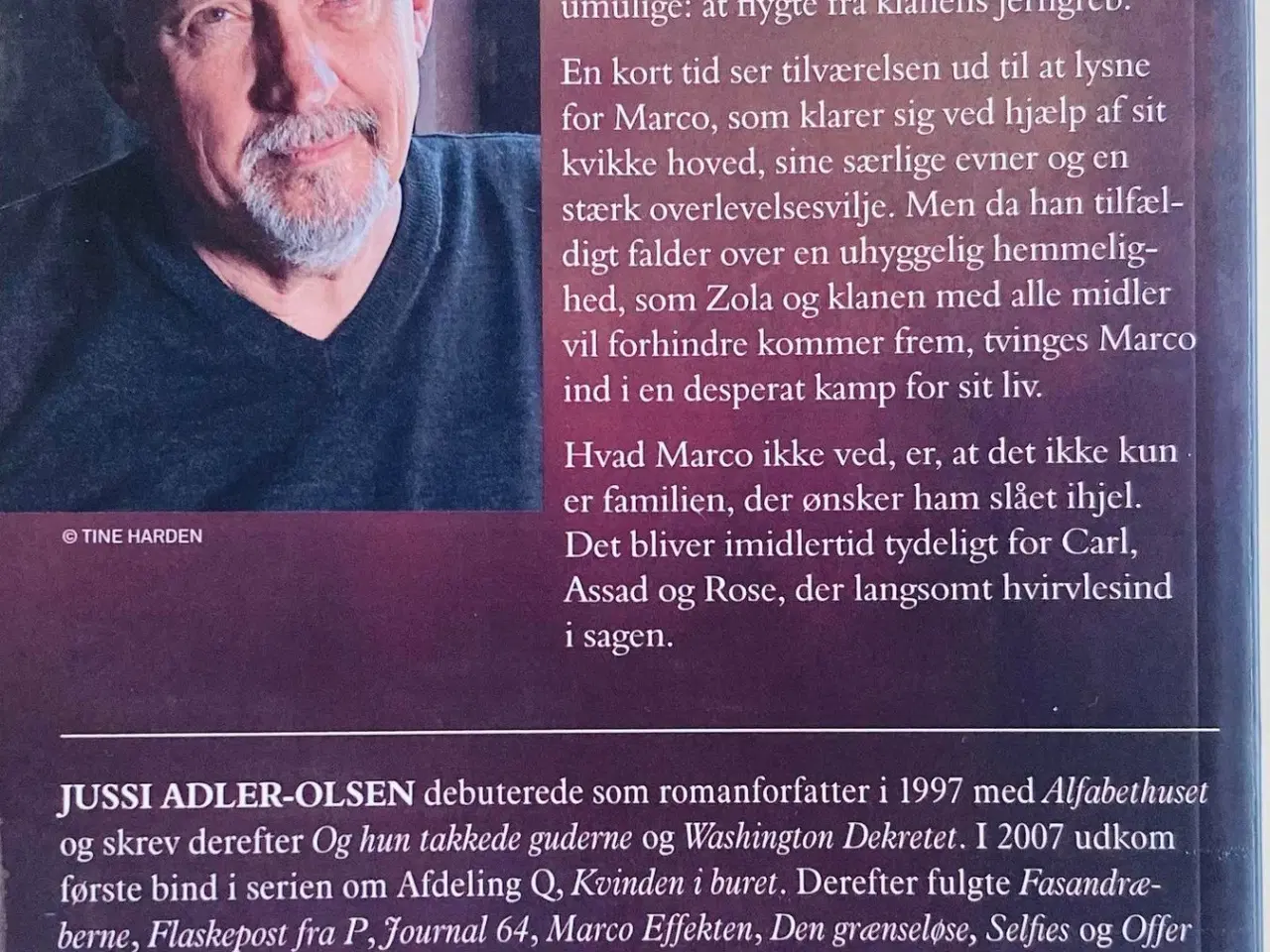 Billede 2 - Marco effekten af Jussi Adler-Olsen, bog