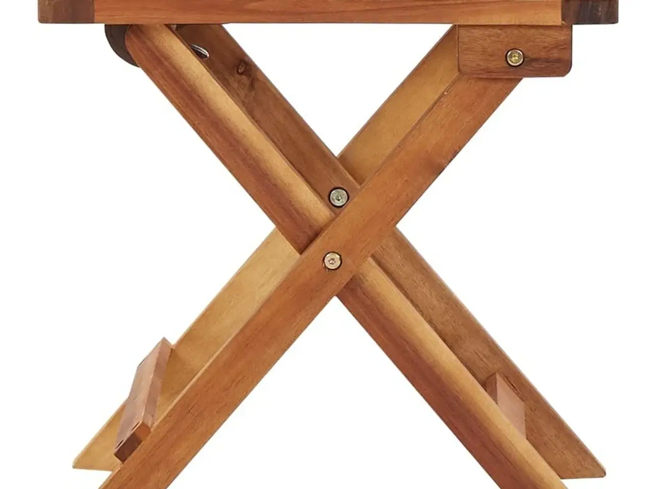 Billede 3 - Foldbart havebord 40x40x40 cm massivt akacietræ