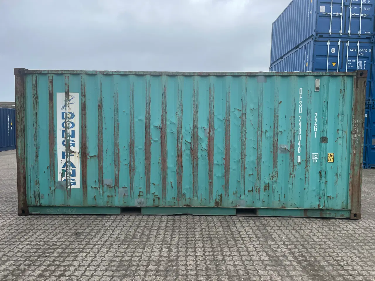 Billede 5 - 20 fods Container- ID: DFSU 240040-0