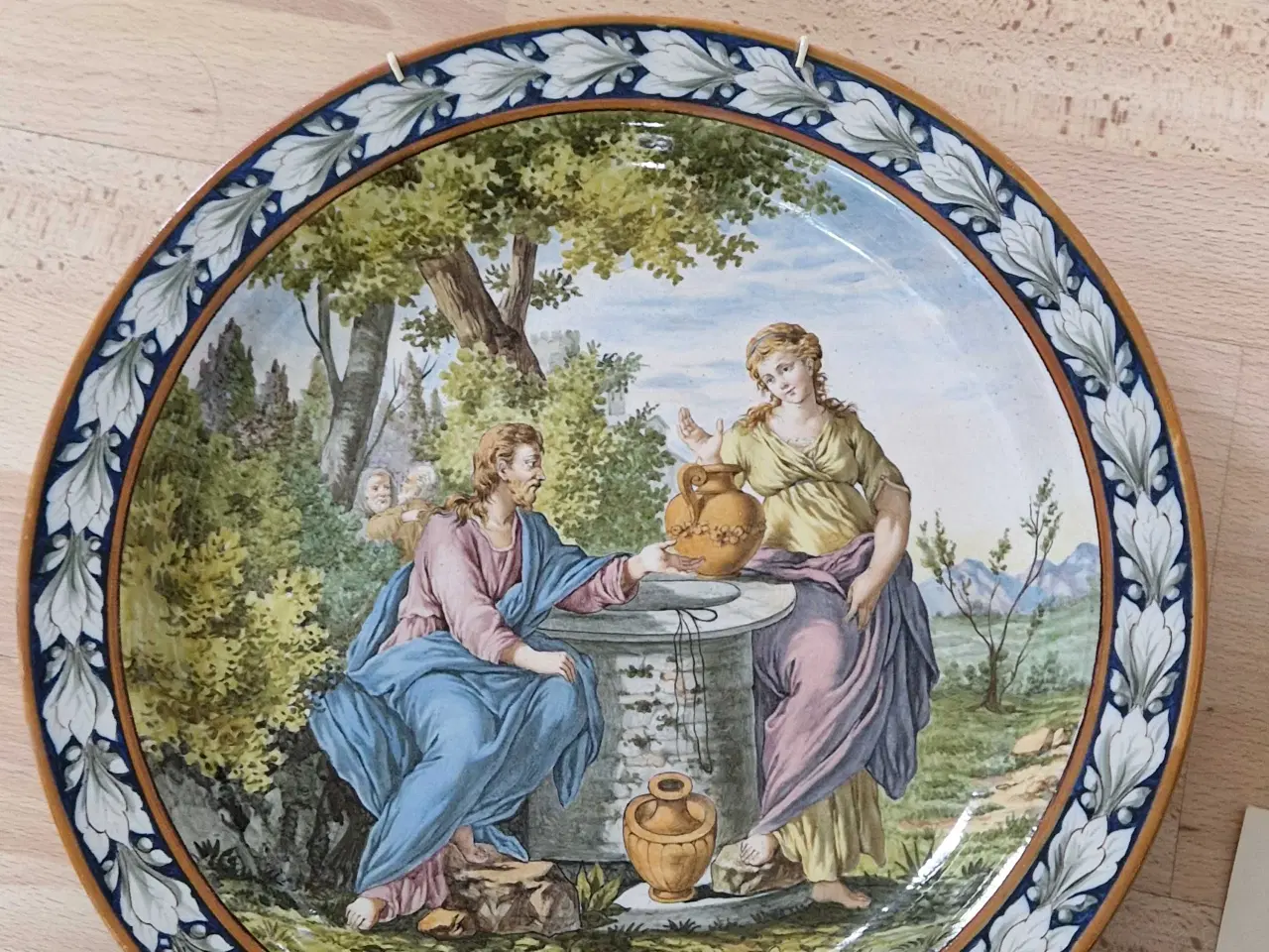 Billede 6 - Stort flot italiensk Ginori fad 