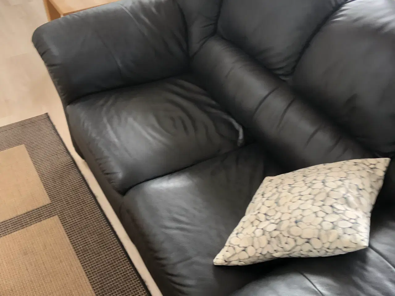 Billede 1 - Sofa læder