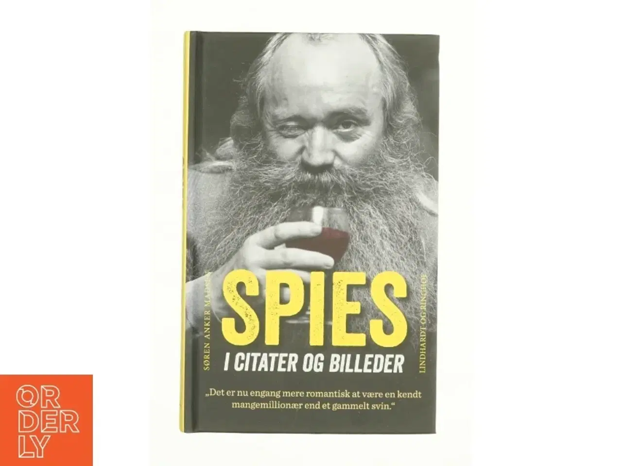 Billede 1 - Spies i citater og billeder af Søren Anker Madsen (Bog)