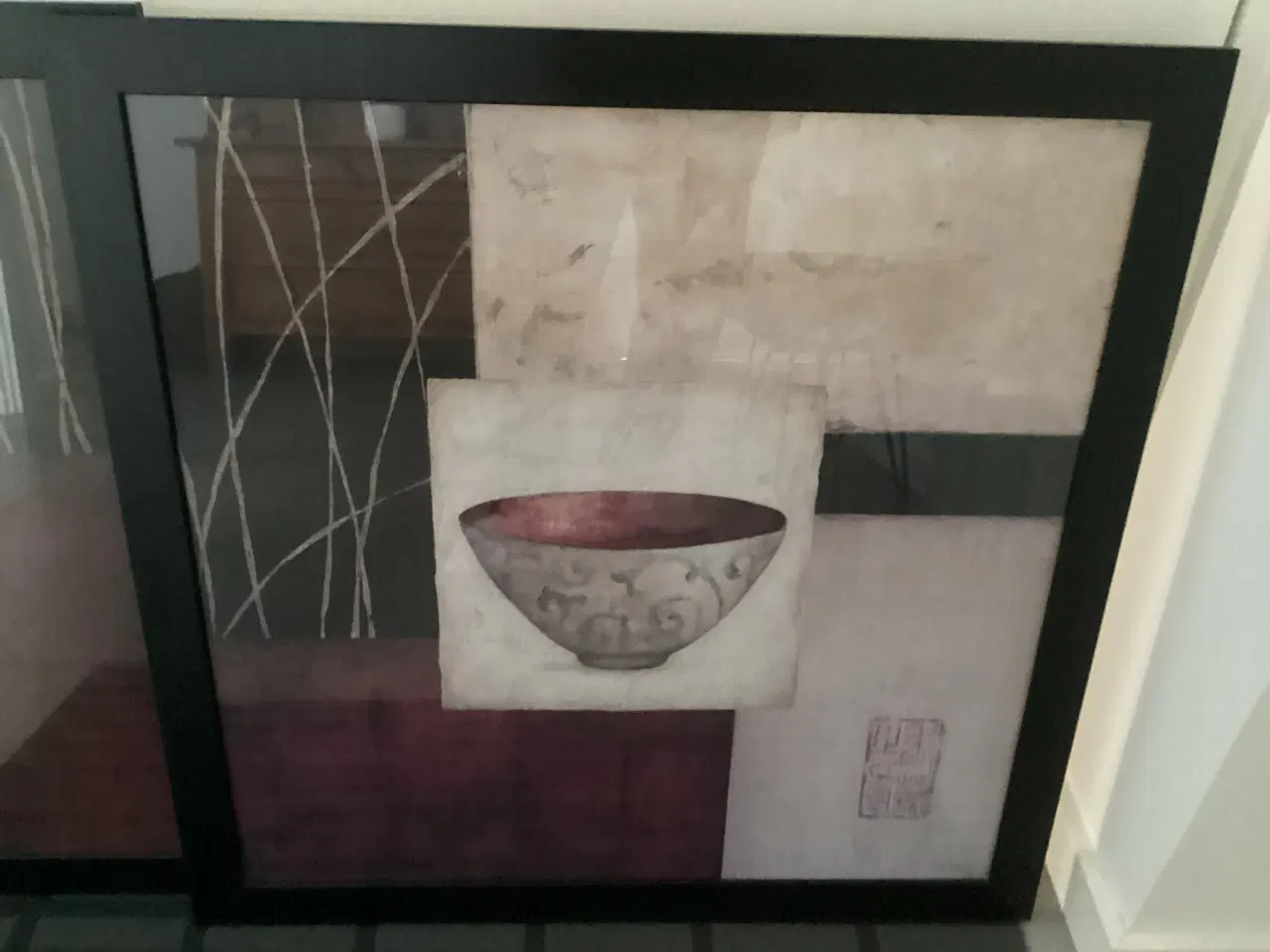 Billede 6 - Eksklusivt plakat sæt i glasramme (asiatisk)