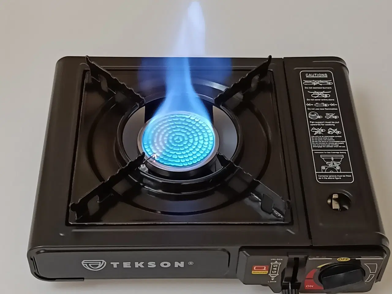 Billede 4 - NY! 2500W Gaskomfur + Gas Sæt + Grillplade