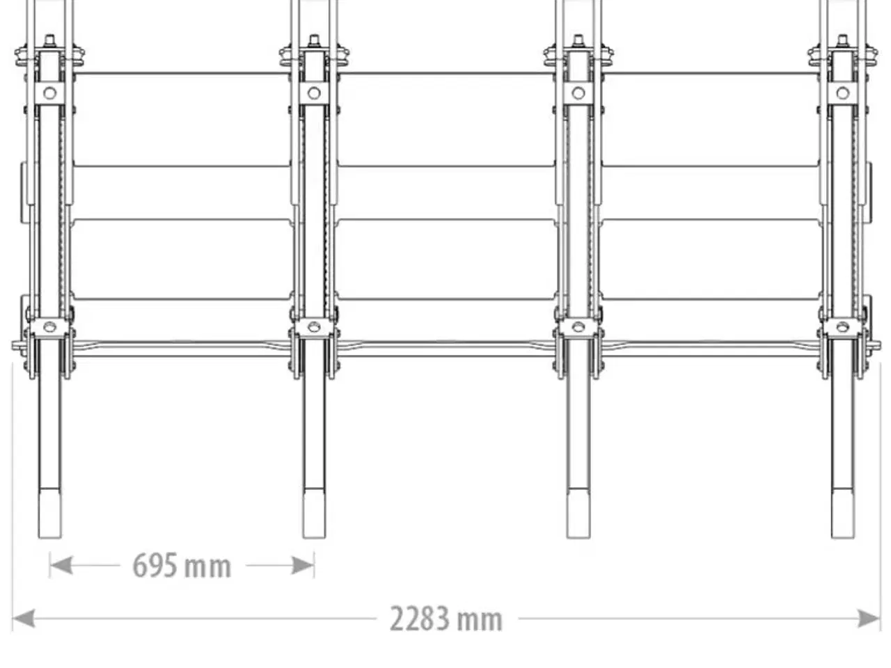 Billede 2 - FK Machinery SkovRive URFBP 225 Cm