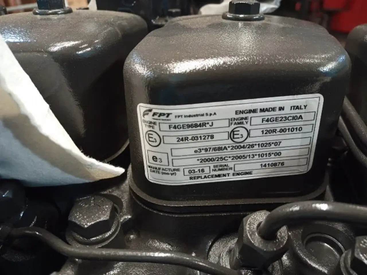 Billede 5 - New Holland TC5060 Ny Motor 