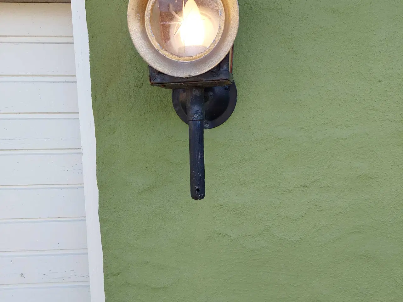 Billede 1 - Flot gammel vognlygte