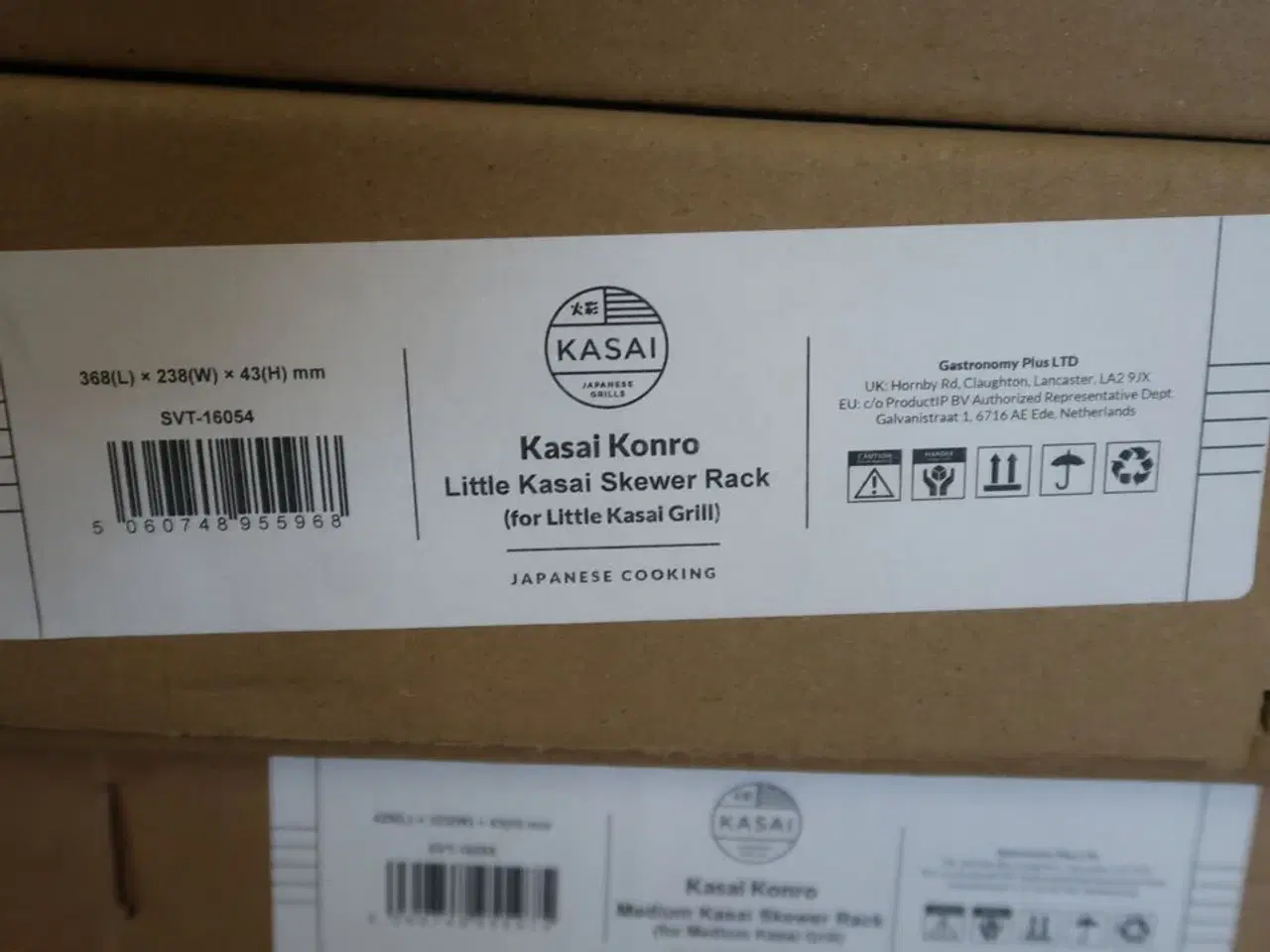 Billede 3 - 3 kasser grillbakker i jern KASAI KONRO  Model: SVT-16054