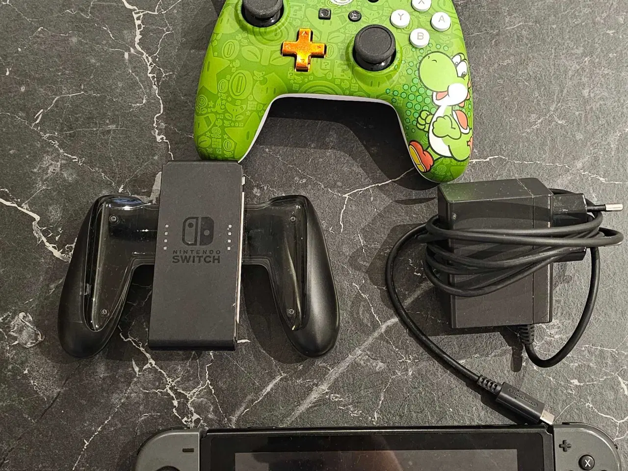 Billede 1 - Nintendo Switch + spil og tilbehør