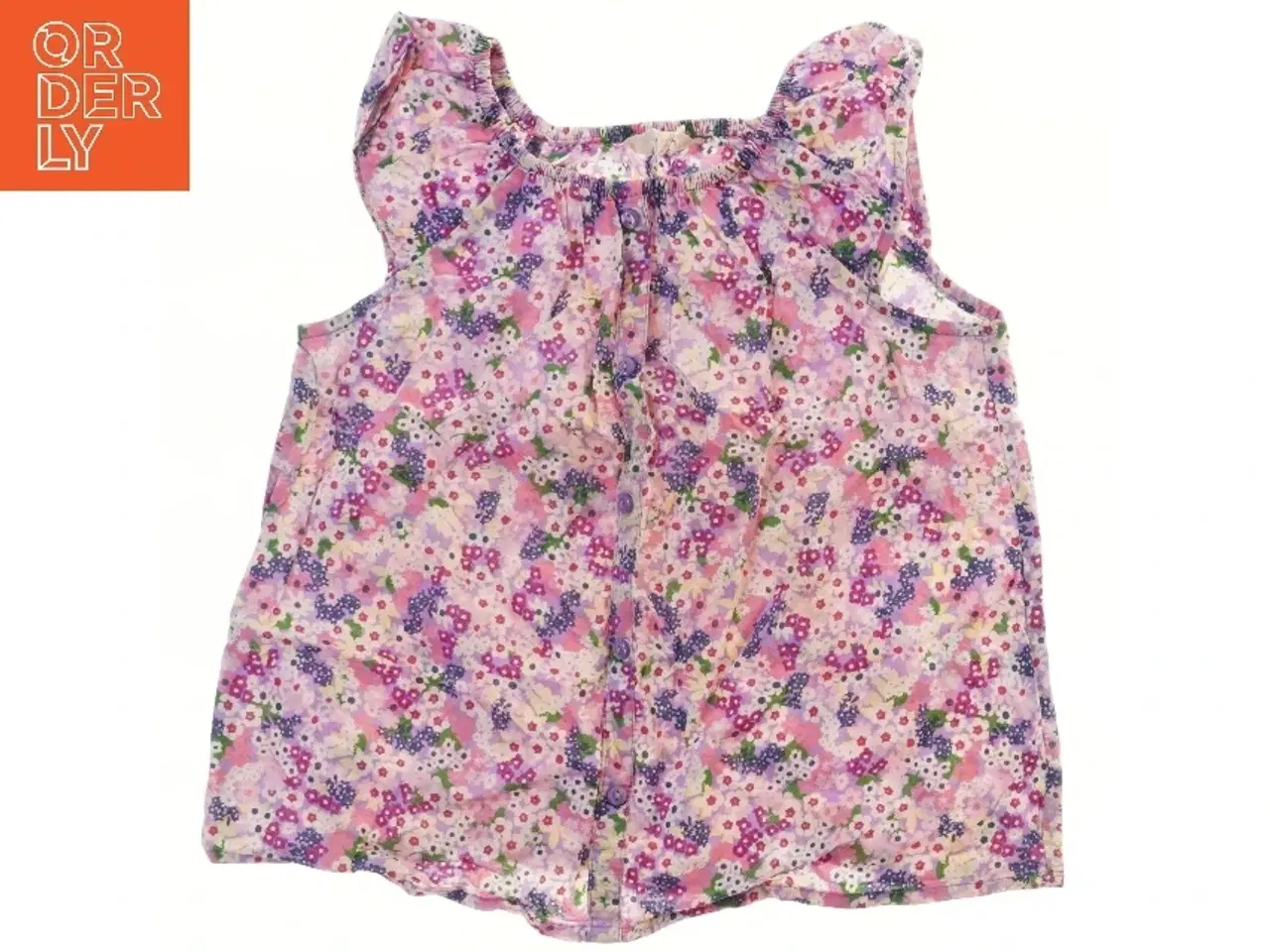 Billede 1 - Børnebluse med blomsterprint fra H&M (str. 104)