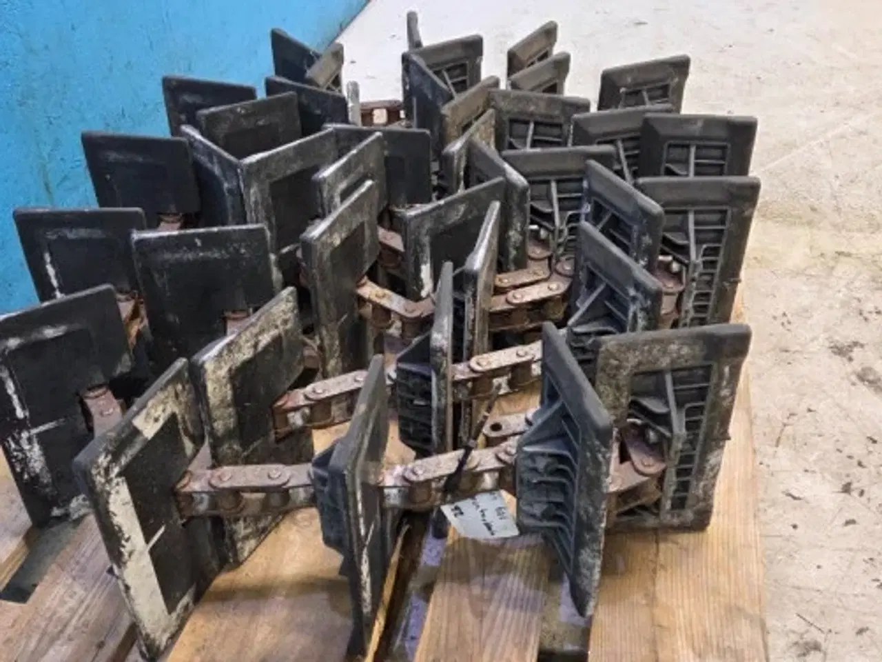 Billede 11 - Claas Lexion 600 Kornelevator Kæde 7572092