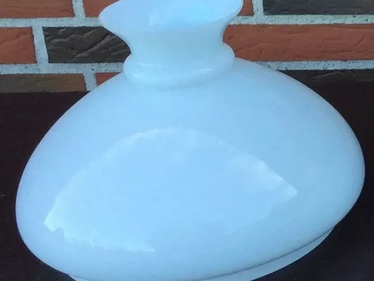 Billede 1 - Lampeskærm i opalglas