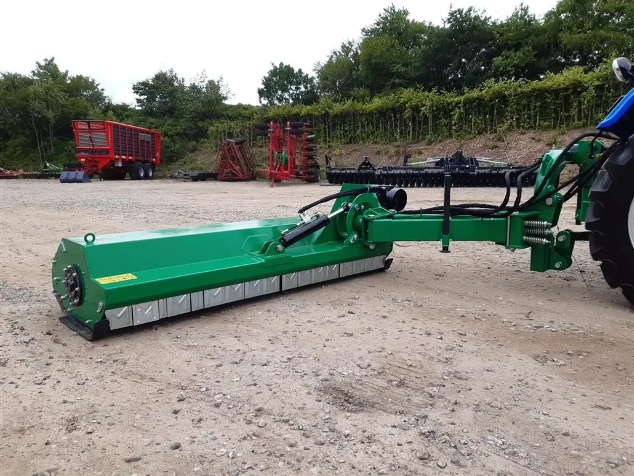 Billede 3 - DK-TEC slagleklipper 240 svær model