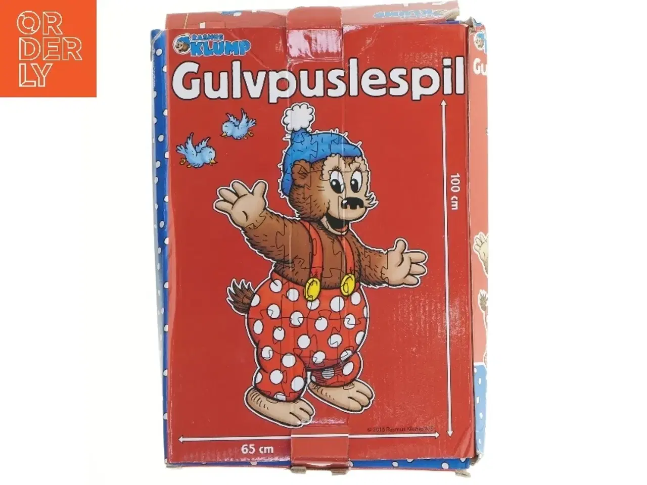 Billede 4 - Gulvpuslespil Rasmus Klump fra Rasmus Klump (str. 100x65 cm)