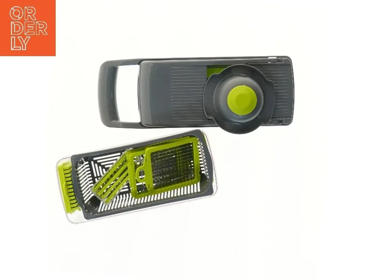 Billede 3 - Mandolinjern med beholder (str. 25 cm)